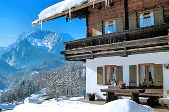 Ferienwohnungen im Wanderurlaub in Berchtesgaden, Schönau, Bischofswiesen, Ramsau bei Berchtesgaden und Marktschellenberg im Berchtesgadener Land in Bayern.